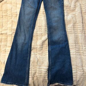 Hollister Dark Blue Flare Jeans